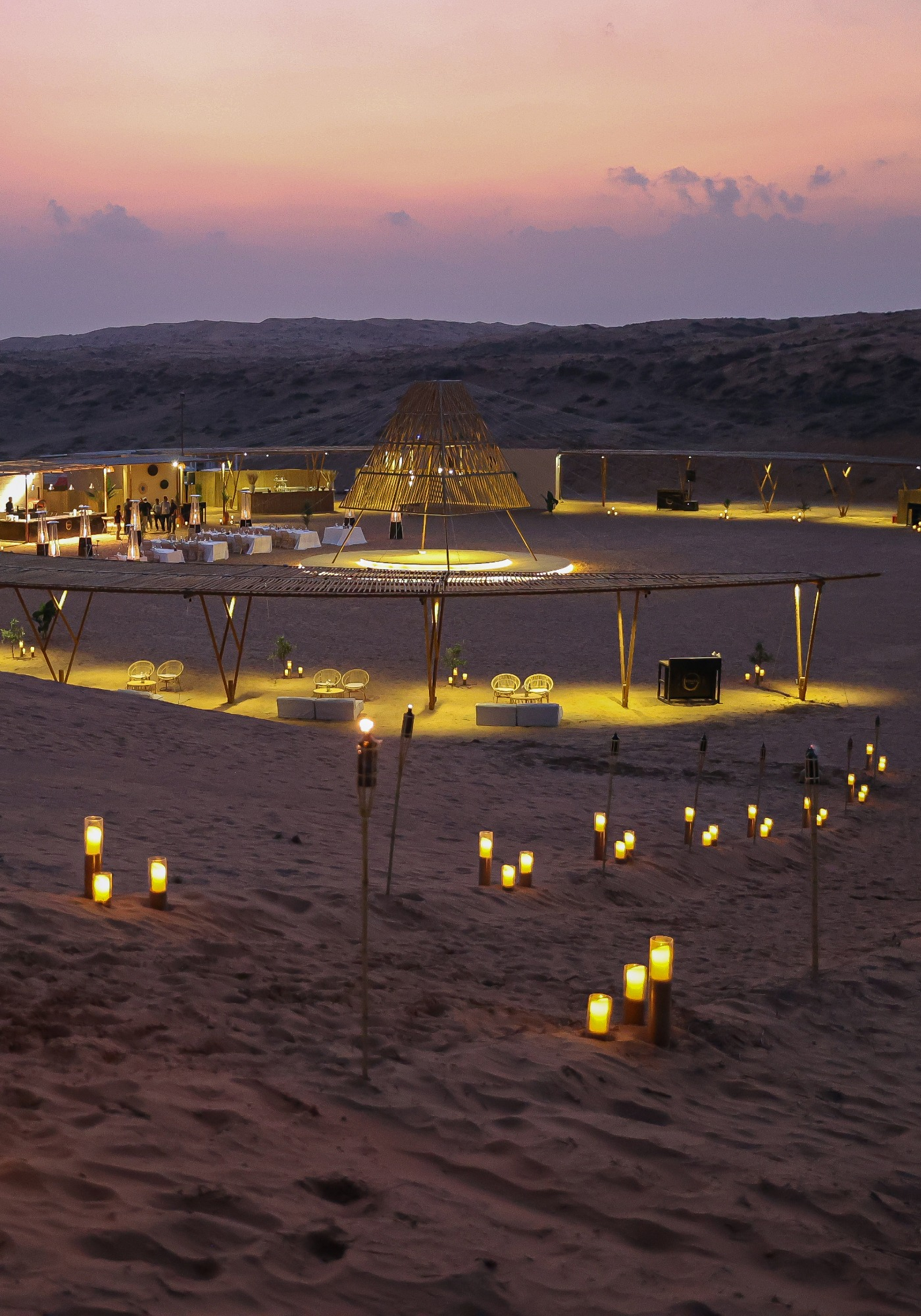 Sonara Al Wadi camp view