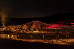 Sonara Camp at Night, in Dubai.