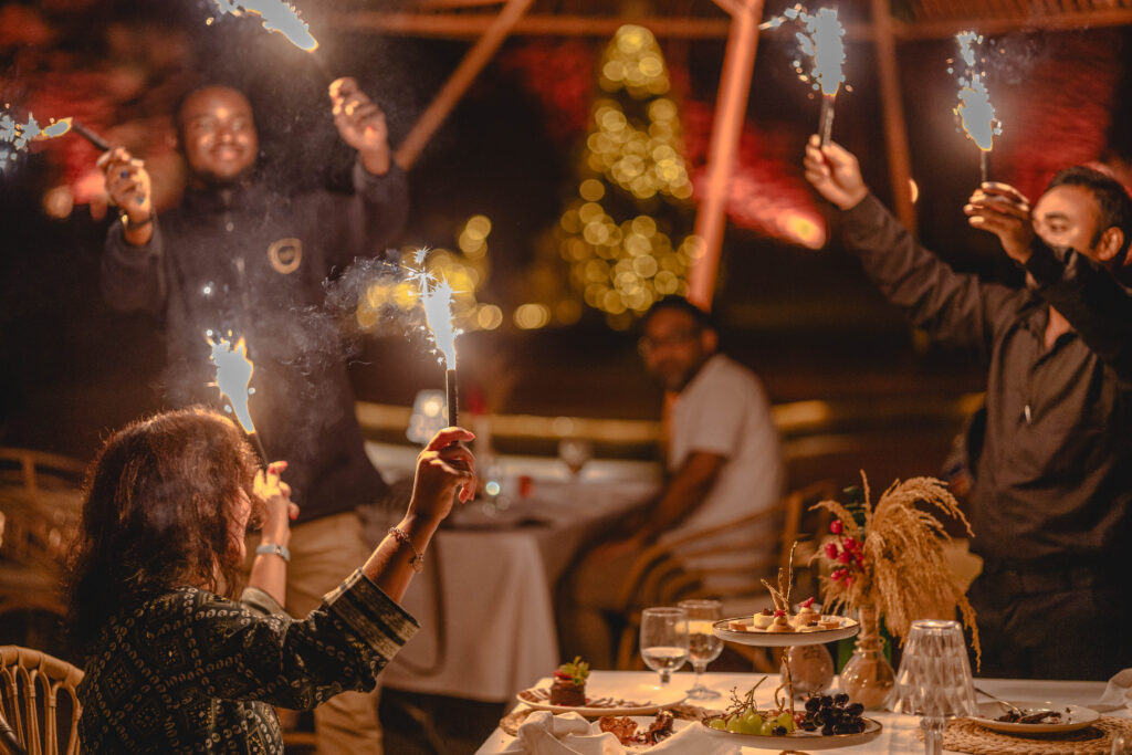 A birthday celebration at Sonara Camp in Dubai. 